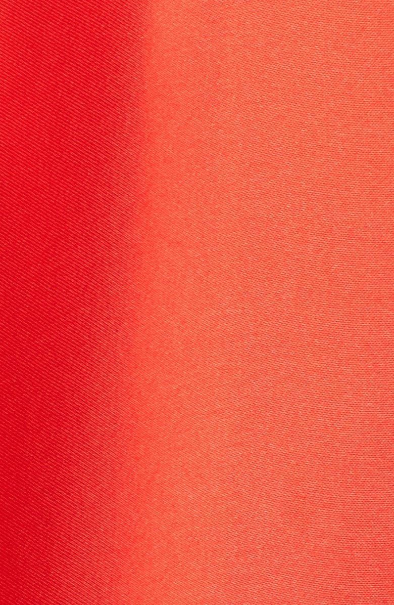 Milly Silk Satin Bow Back Ball Skirt, Alternate, color, 