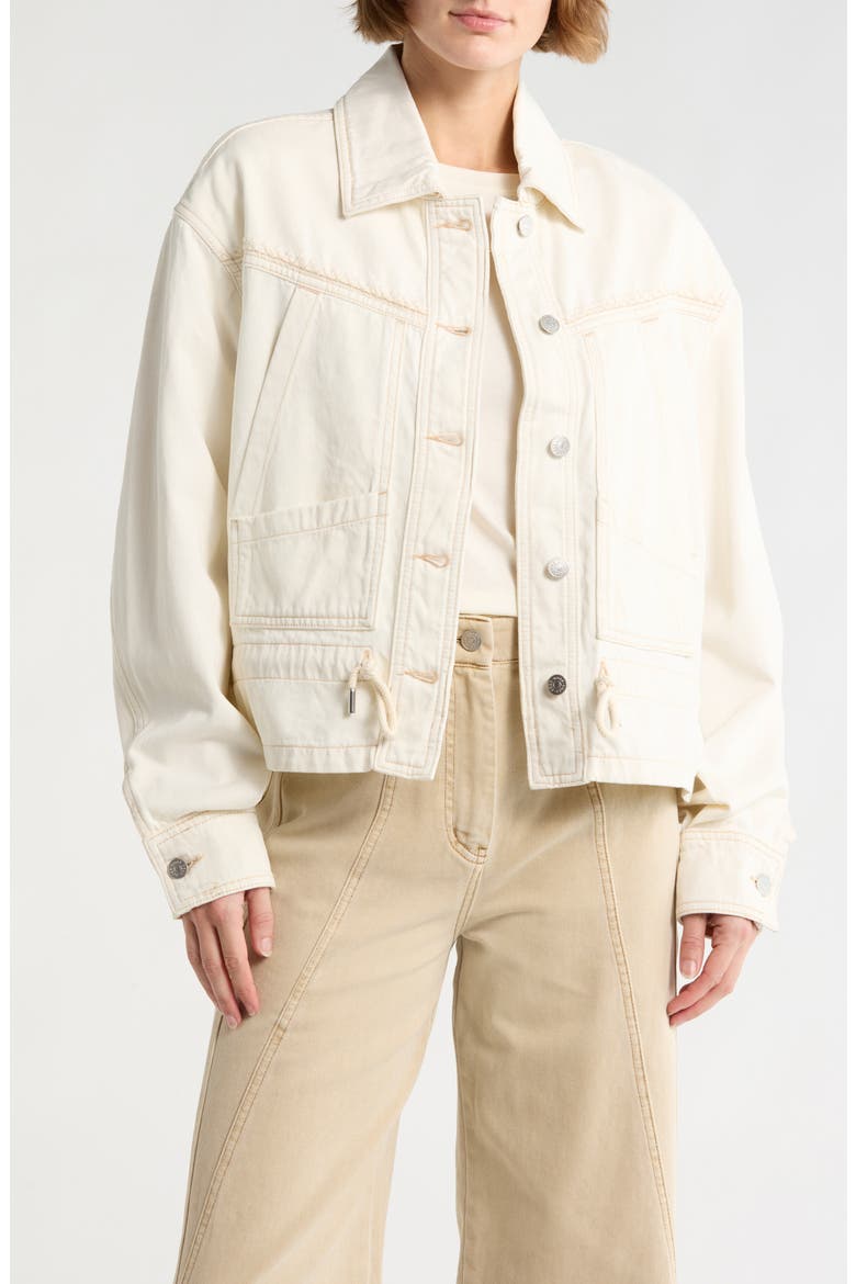 Denim Jacket, Main, color, NTURAL