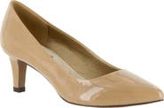 EASY STREET Pointe Pointed Toe Patent Pump - Multiple Widths Available