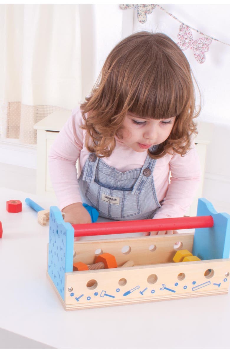 Bigjigs Toys My Workbench, Alternate, color, Multicoloured