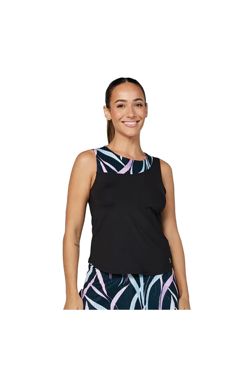 Sofibella Isla Bonita Womens Tennis Tank, Main, color, 
