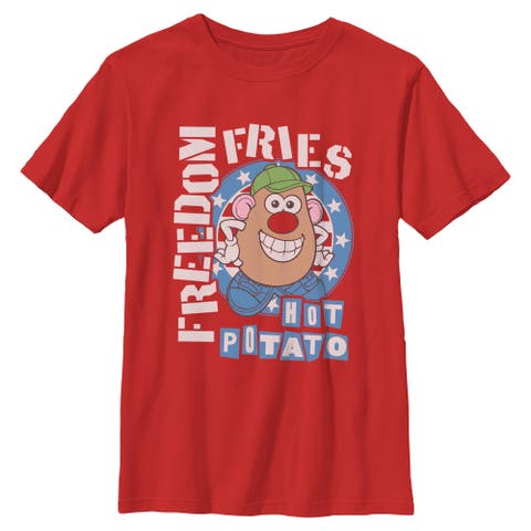 Boy's Mr. Potato Head Freedom Fries  Graphic T-Shirt