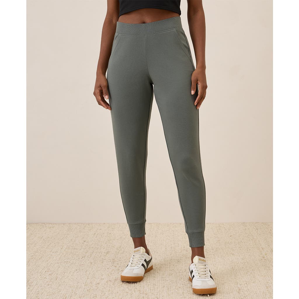 Shop Pact Organic Cotton Airplane Jogger In Castor Grey