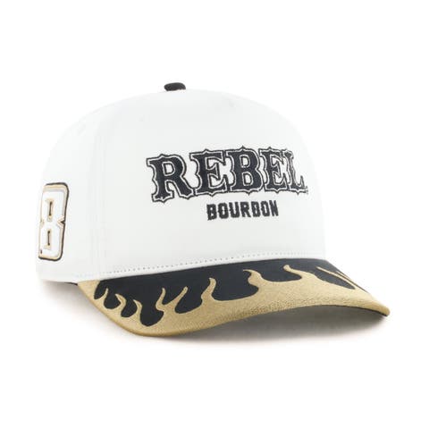 Men's '47 White/Tan Kyle Busch Flame Hitch Adjustable Hat