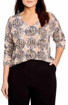 NIC+ZOE Sand Dollar Supersoft Sweater