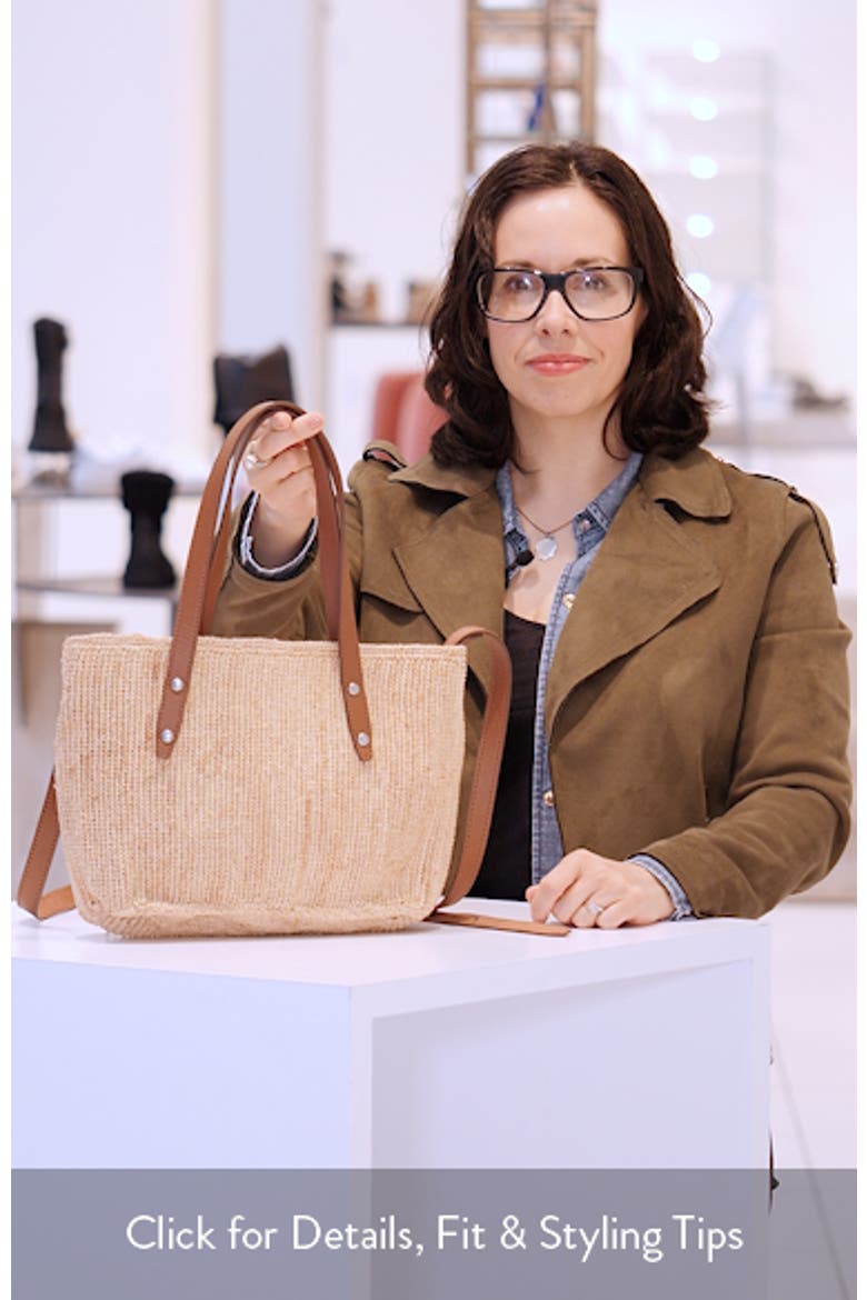 Small Daily Straw Tote video