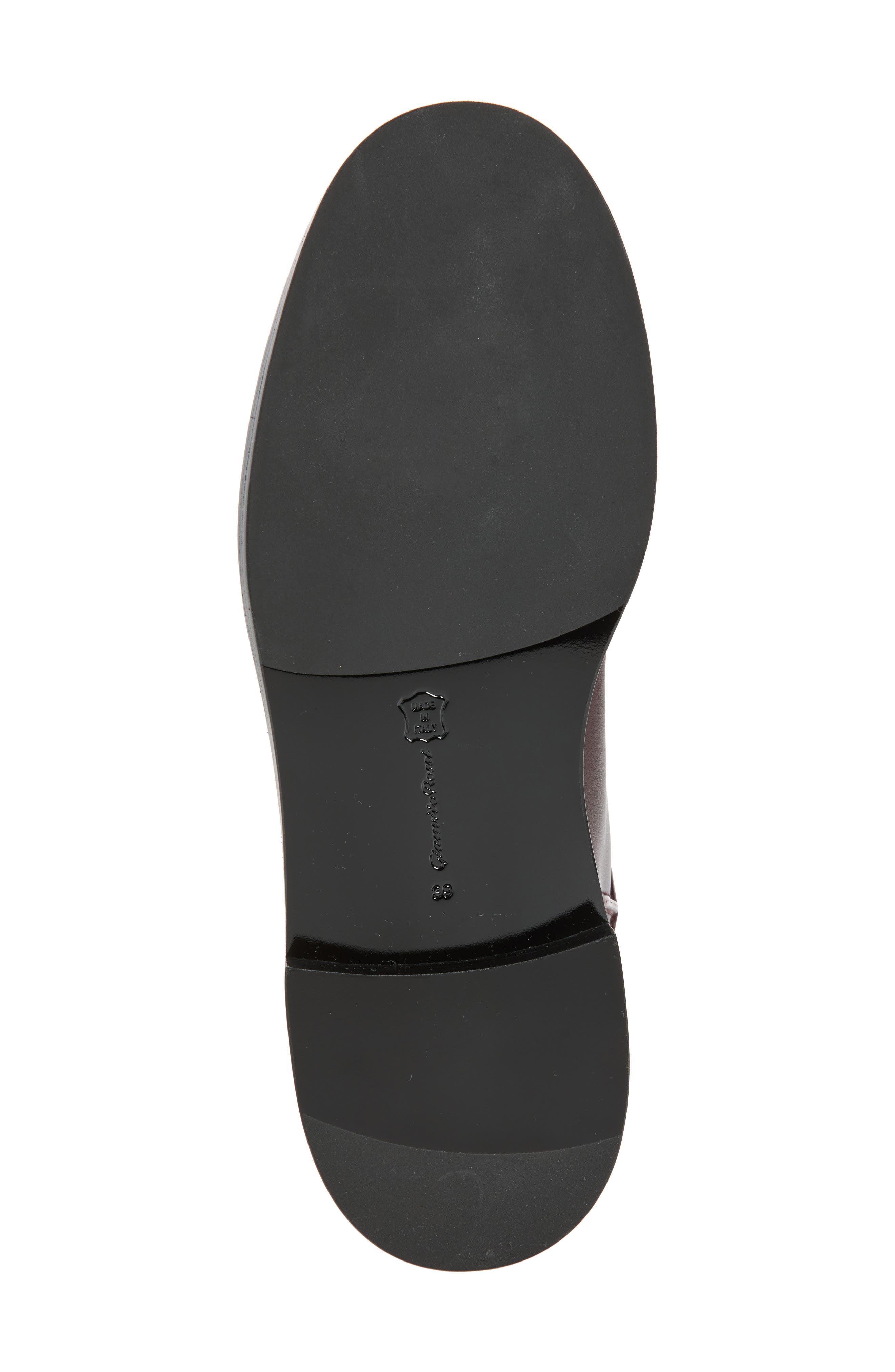 Étrier Leather Knee High Boot, Alternate, color, BOURGOGNE