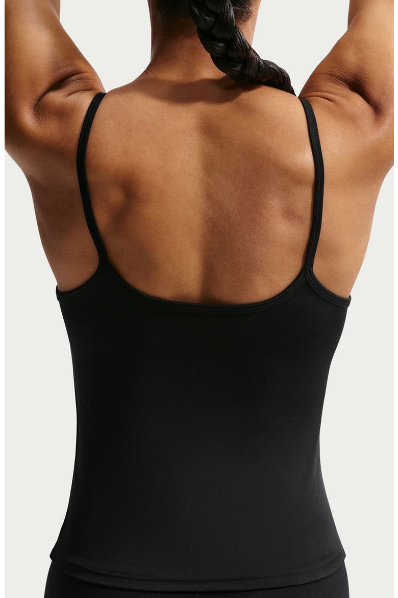 Dri-FIT Cami Tank Top, Alternate, color, BLACK/ WHITE