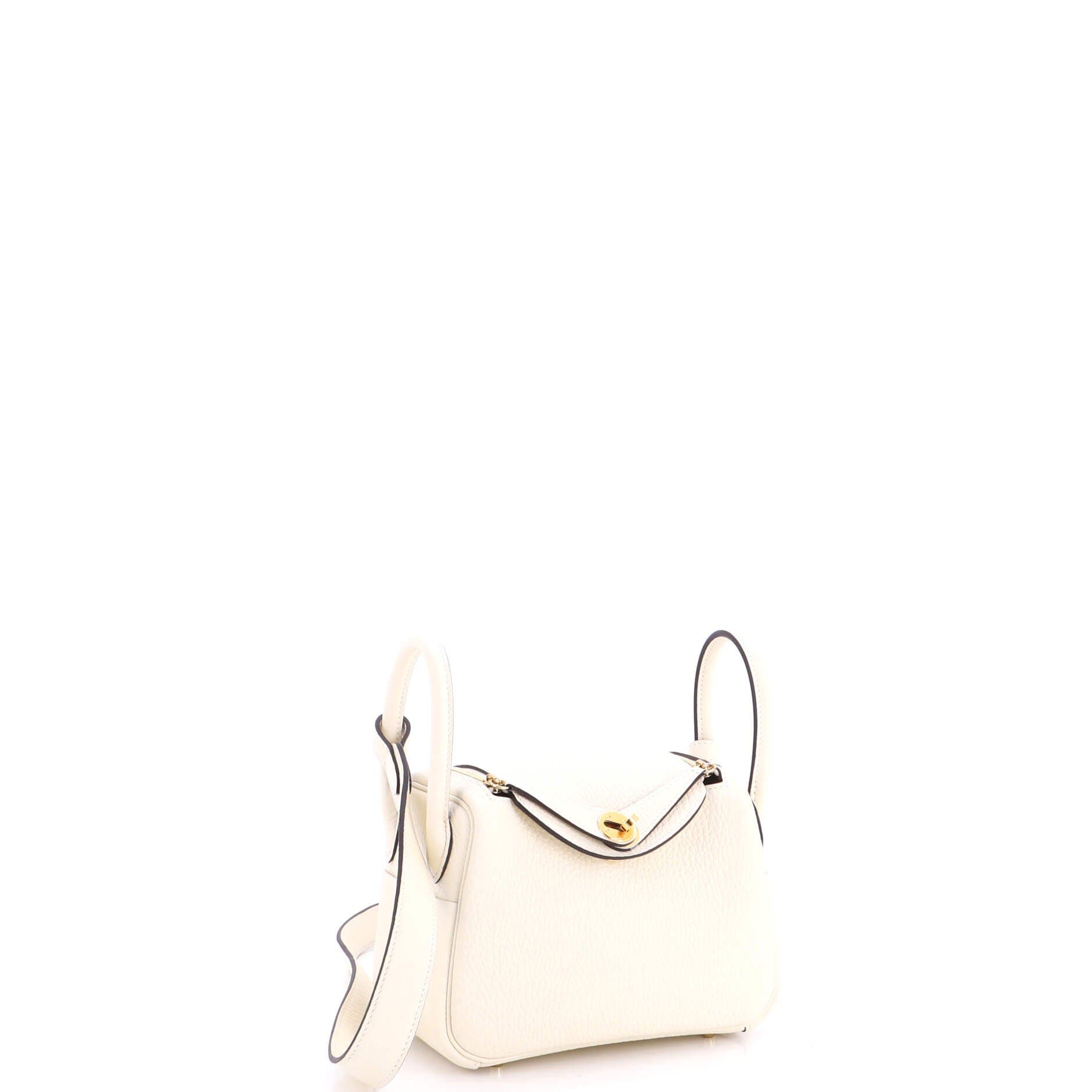 Lindy Bag Clemence Mini, Alternate, color, Nata