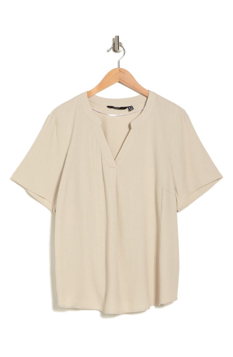 VERO MODA Milo Linen Blend Top, Main, color, 