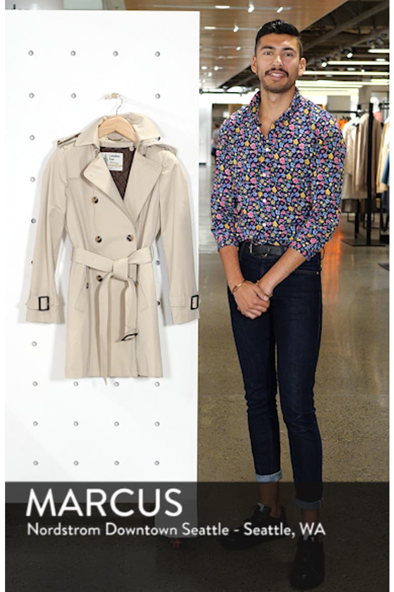 Trench Coat with Detachable Liner & Hood video
