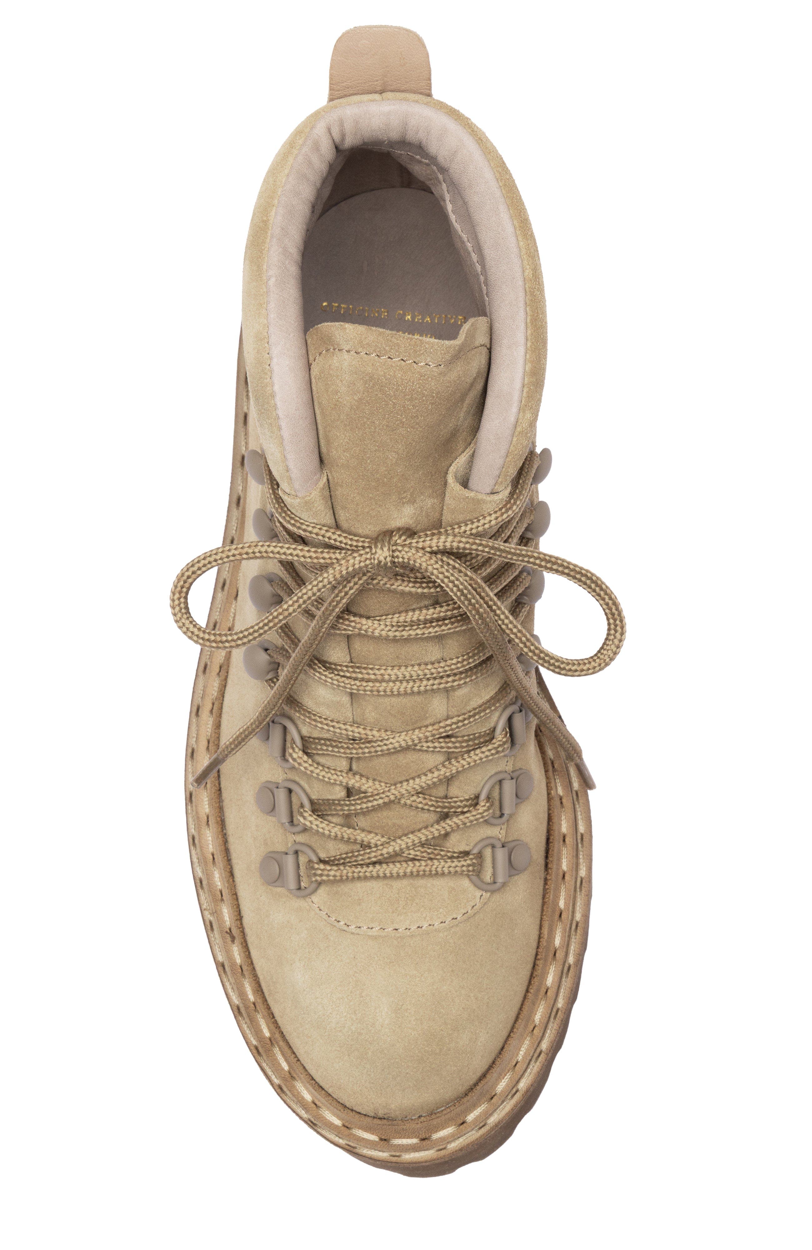 Officine Creative Blossom  005 leather bootie, Alternate, color, Beige