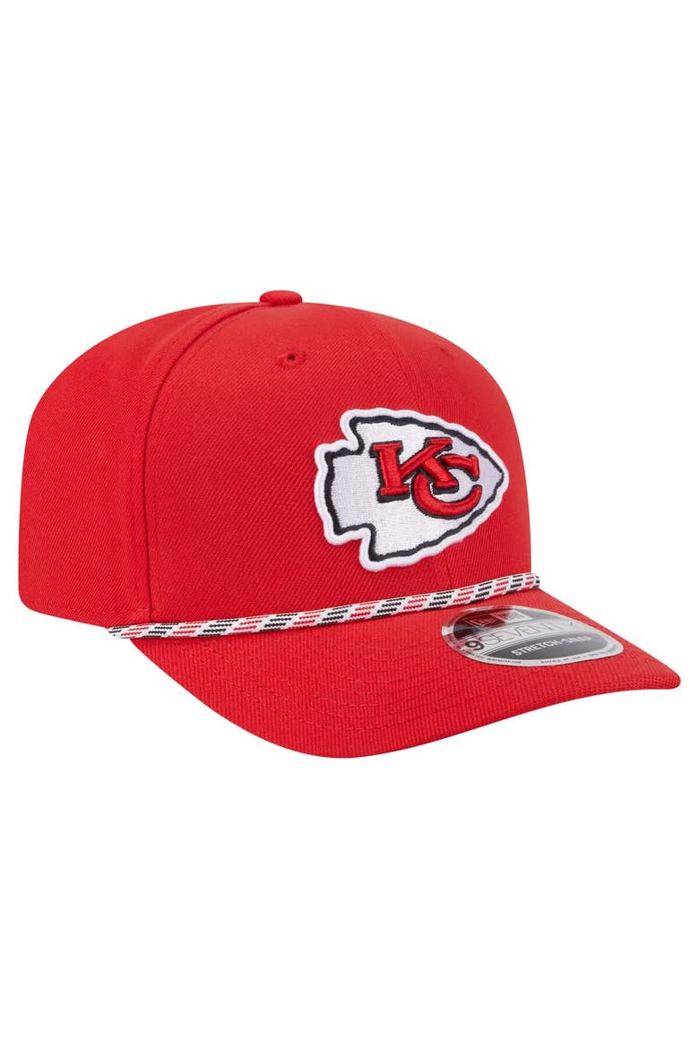 Men's New Era Red Kansas City Chiefs Gameday Multi Rope 9SEVENTY Stretch-Snap Hat, Alternate, color, Red