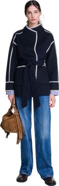 maje Double-faced coat