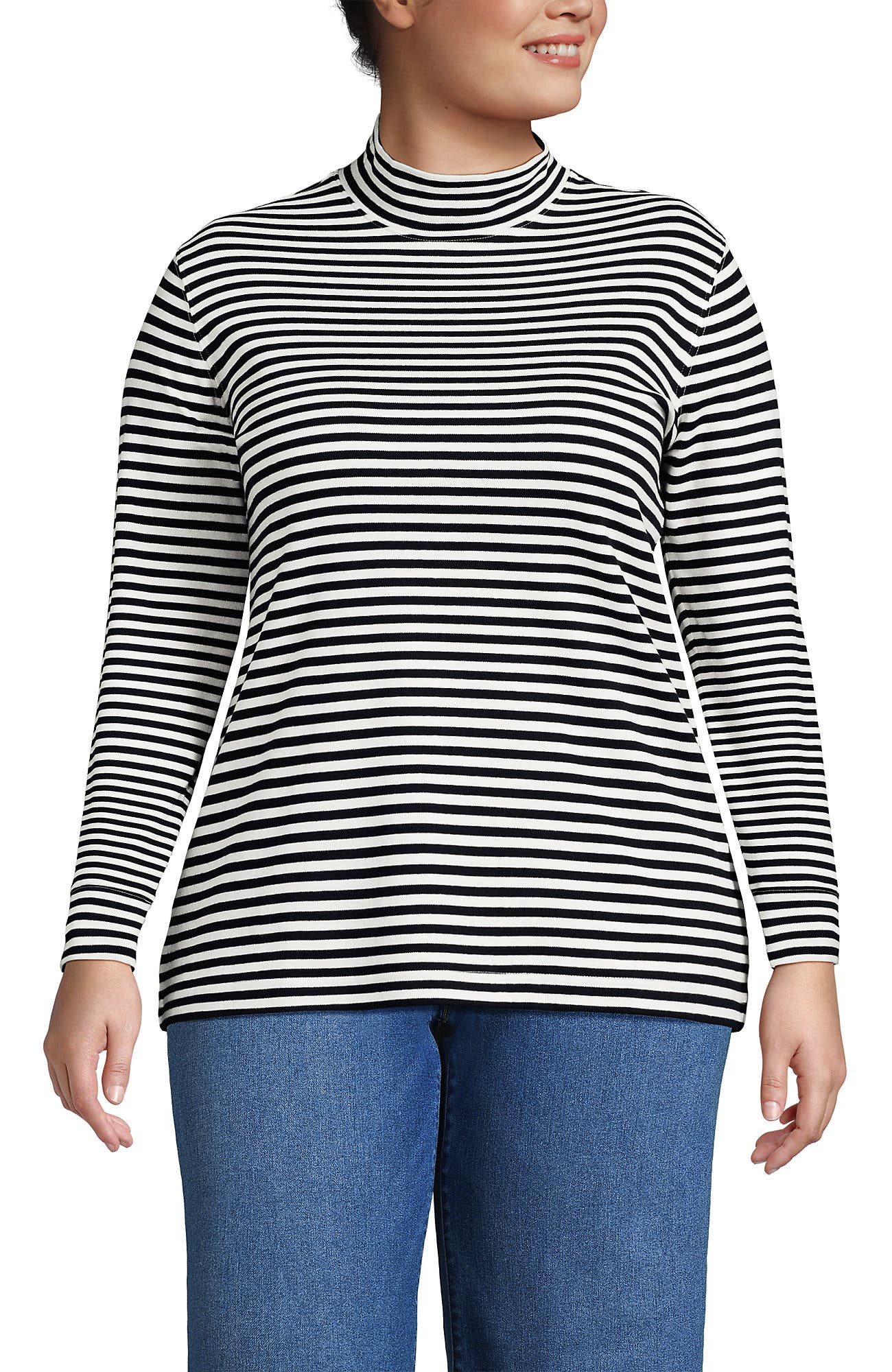 Black Even Stripe