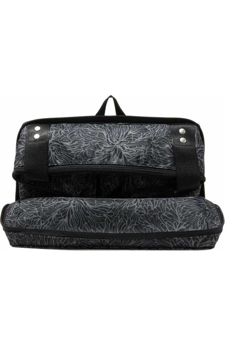 BAGGALLINI Carryall Expandable Packable Weekender Tote Bag, Alternate, color, Midnight Blossom