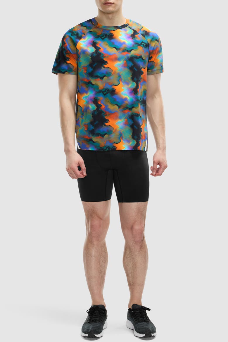7" PaceForm Compression Run Short, Alternate, color, Black