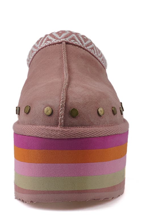 ZIGI ZIGI BRIANNE FAUX FUR PLATFORM CLOG 