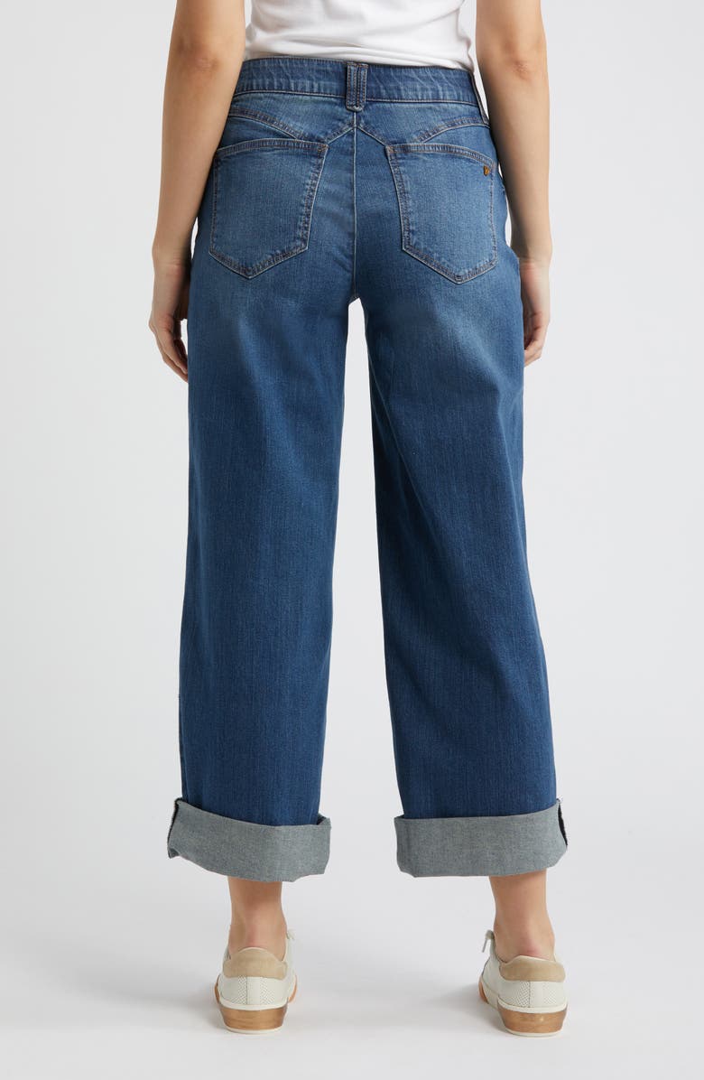 Wit & Wisdom 'Ab'Solution High Waist Straight Leg Jeans, Alternate, color, 