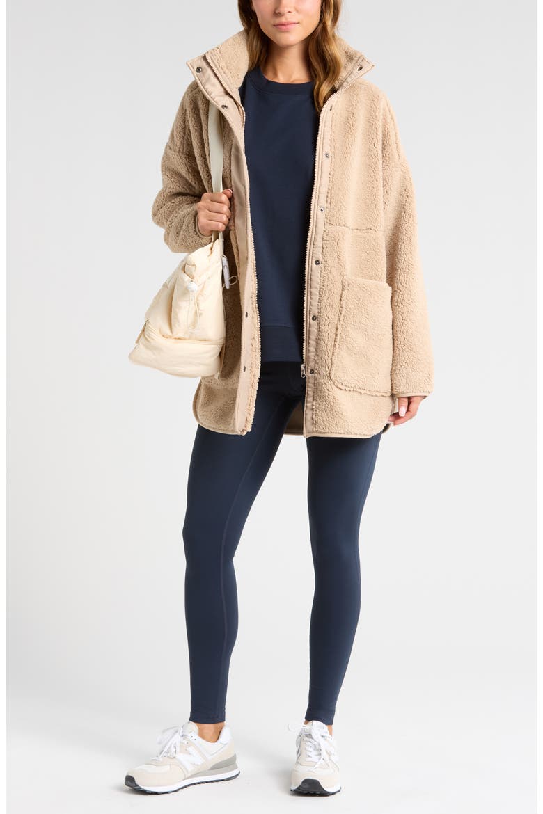 Live In High Waist Leggings, Alternate, color, NAVY SAPPHIRE