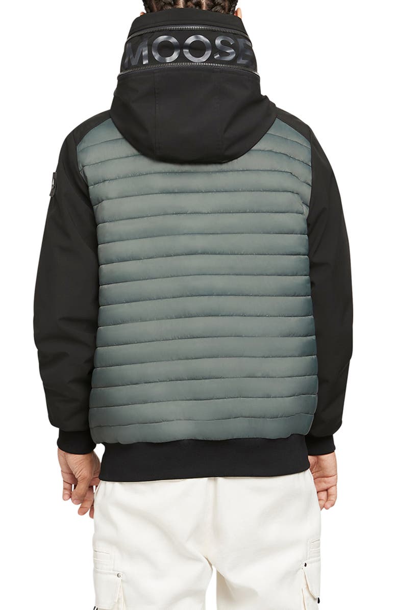 Moose Knuckles Sherwood Water Resistant Quilted Bomber Jacket, Alternate, color, 
