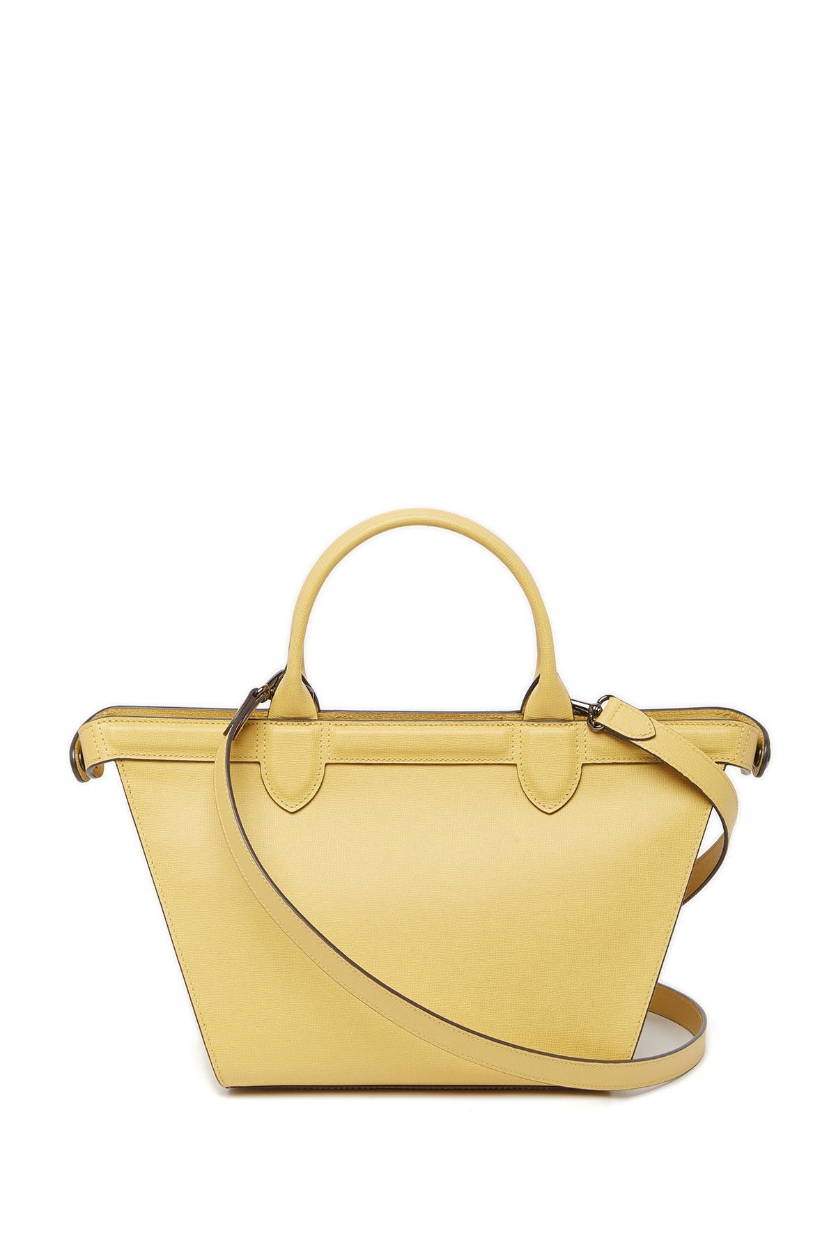 Longchamp Le Pliage Heritage Leather Satchel, Alternate, color, 