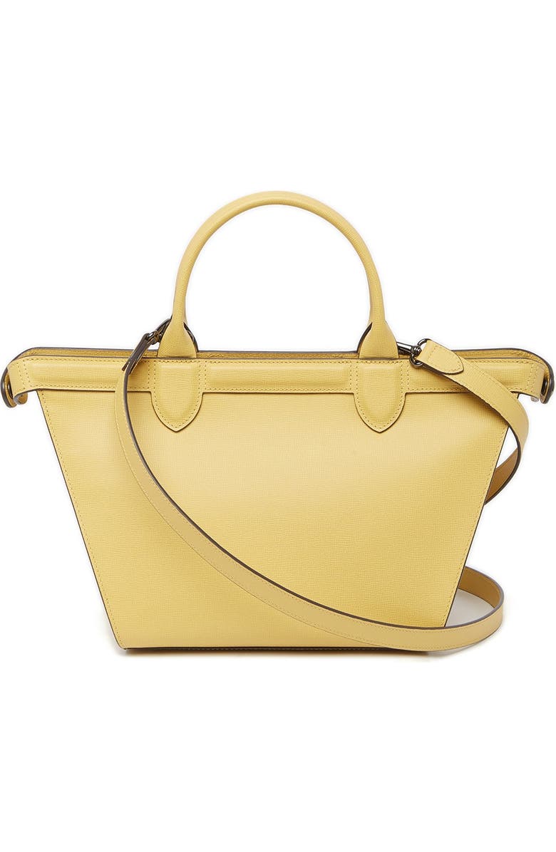 Longchamp Le Pliage Heritage Leather Satchel, Alternate, color,