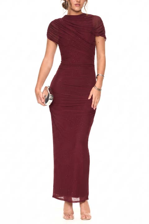 Averra Scarf Midi Dress