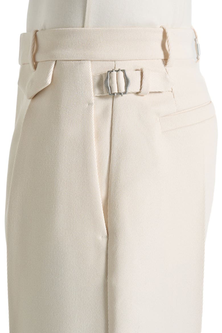 Auguste Tailored Twill Bermuda Shorts, Alternate, color, Cream