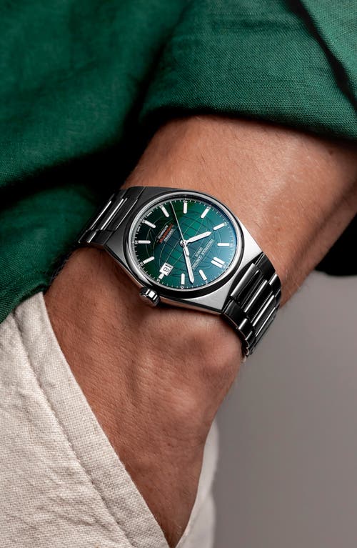 Frederique Constant Silver Highlife Automatic Cosc Watch In Silverone