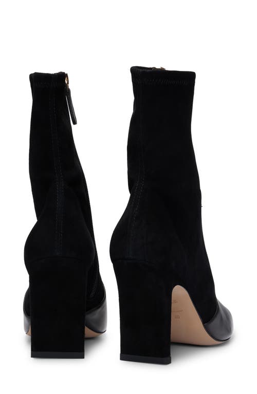 Hugo Boss Boss Safra Pointed Toe Bootie In Black
