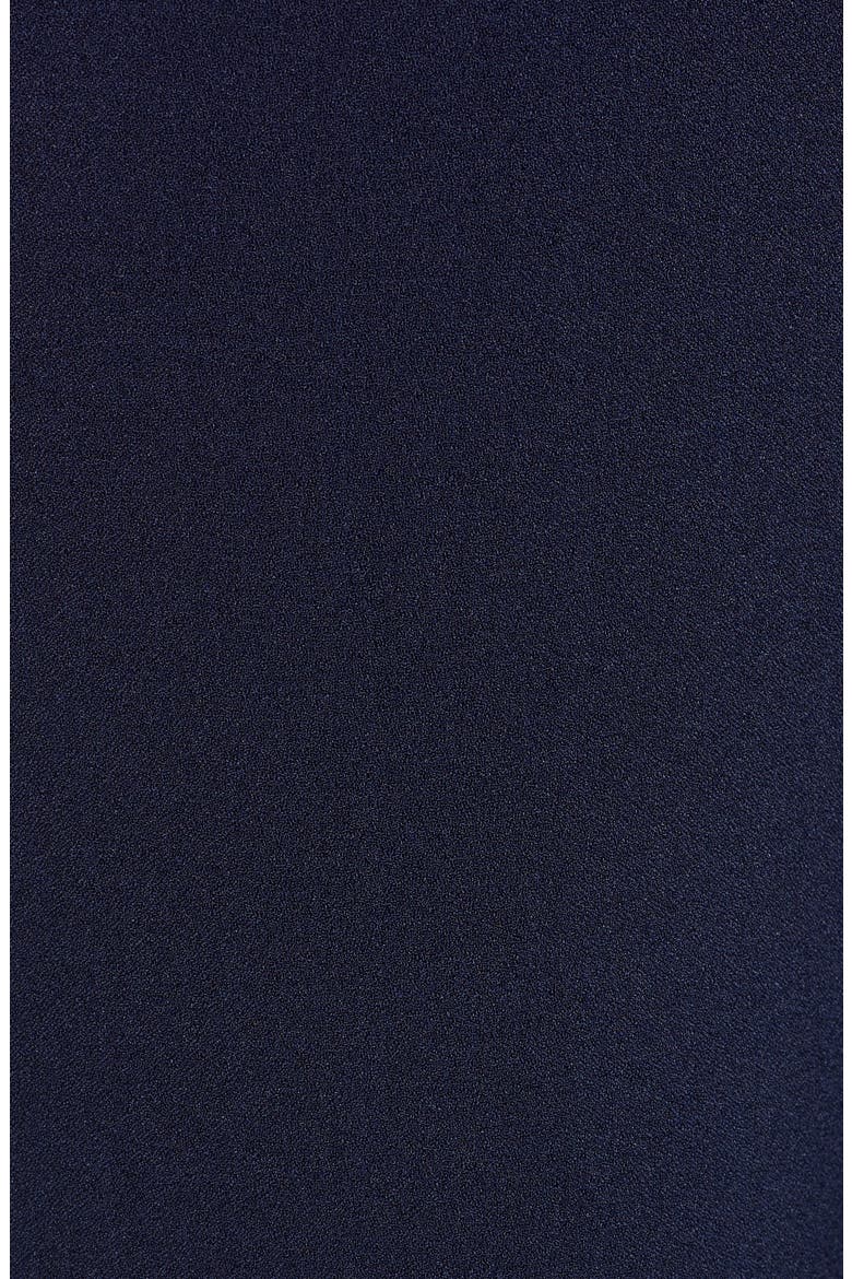 Scarf Neck Crepe Jumpsuit, Alternate, color, NAVY