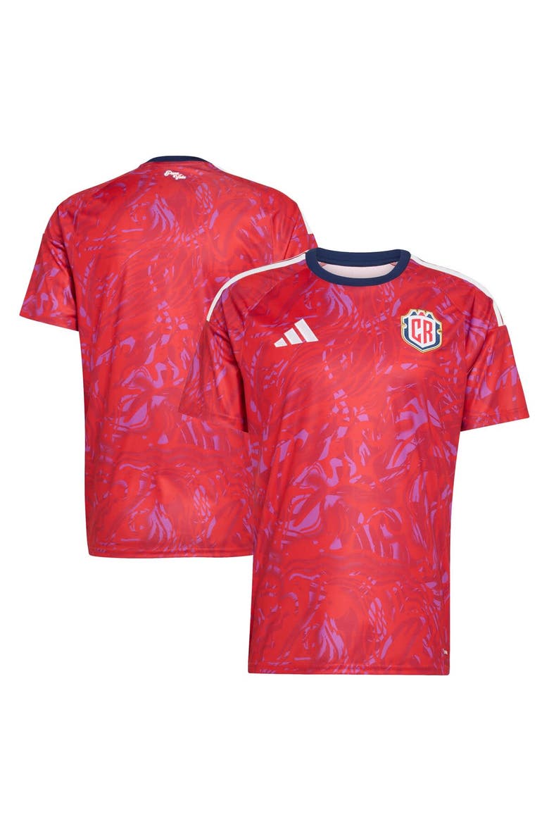 Men's adidas  Red Costa Rica National Team FIFA x World Cup 2026 Home Replica Jersey, Main, color, Red