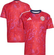 adidas Men's adidas  Red Costa Rica National Team FIFA x World Cup 2026 Home Replica Jersey