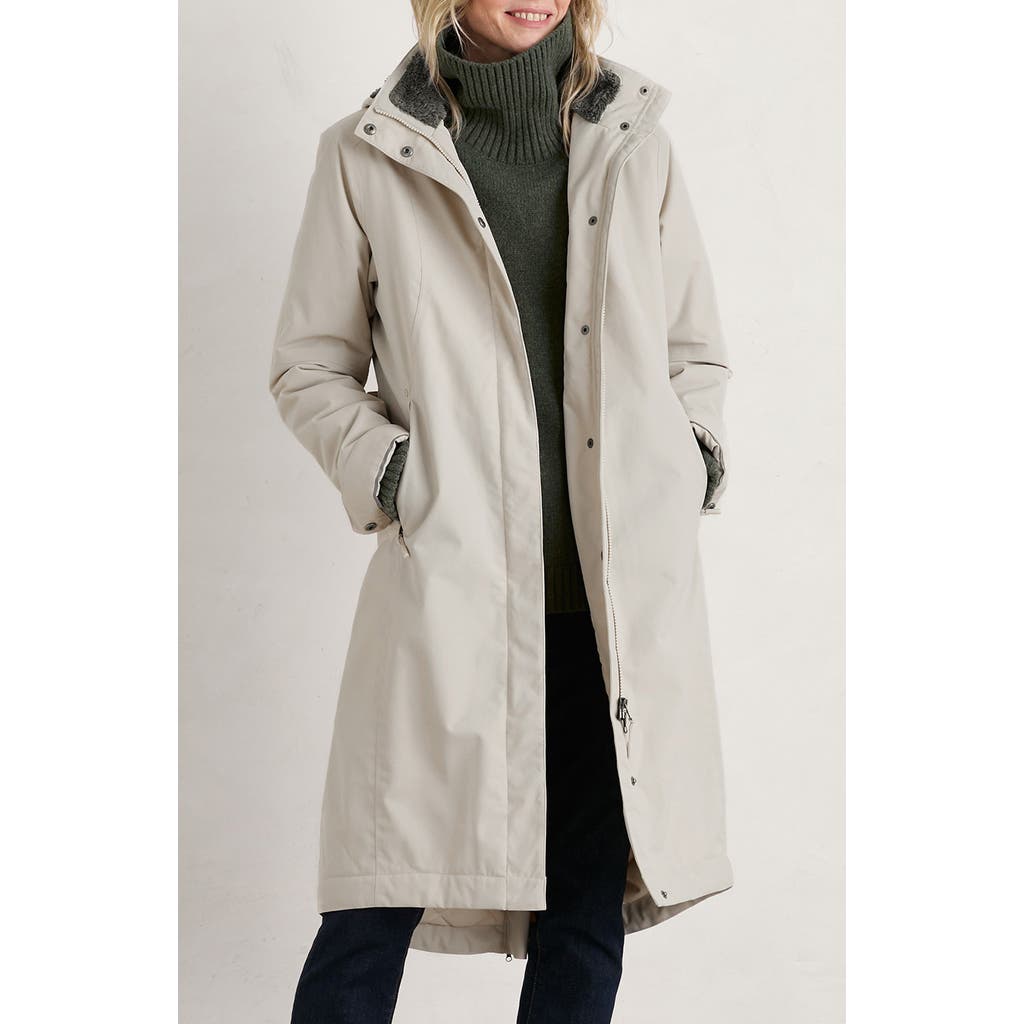 Seasalt Cornwall Janelle Waterproof Coat in Aran at Nordstrom, Size 18