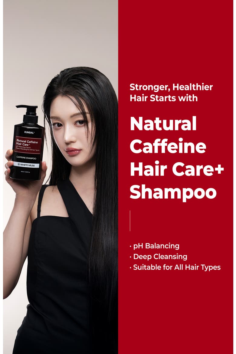 Caffeine Scalp Care Shampoo - White Musk, Alternate, color, 500ml (16.9 fl oz.)