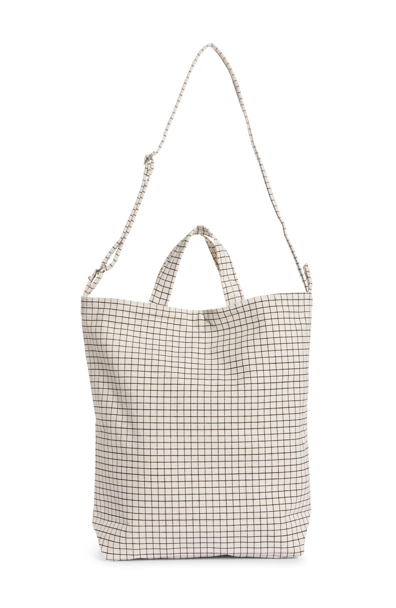 Duck Bag Canvas Tote, Main, color, NATURAL GRID
