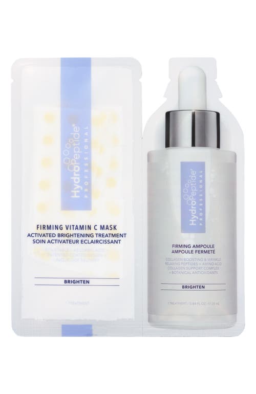 Hydropeptide Firming Vitamin C Mask Activated Brightening Treatment In Transparent