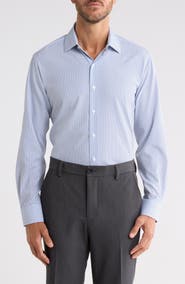 Nautica Slim Fit Microprint Stretch Shirt