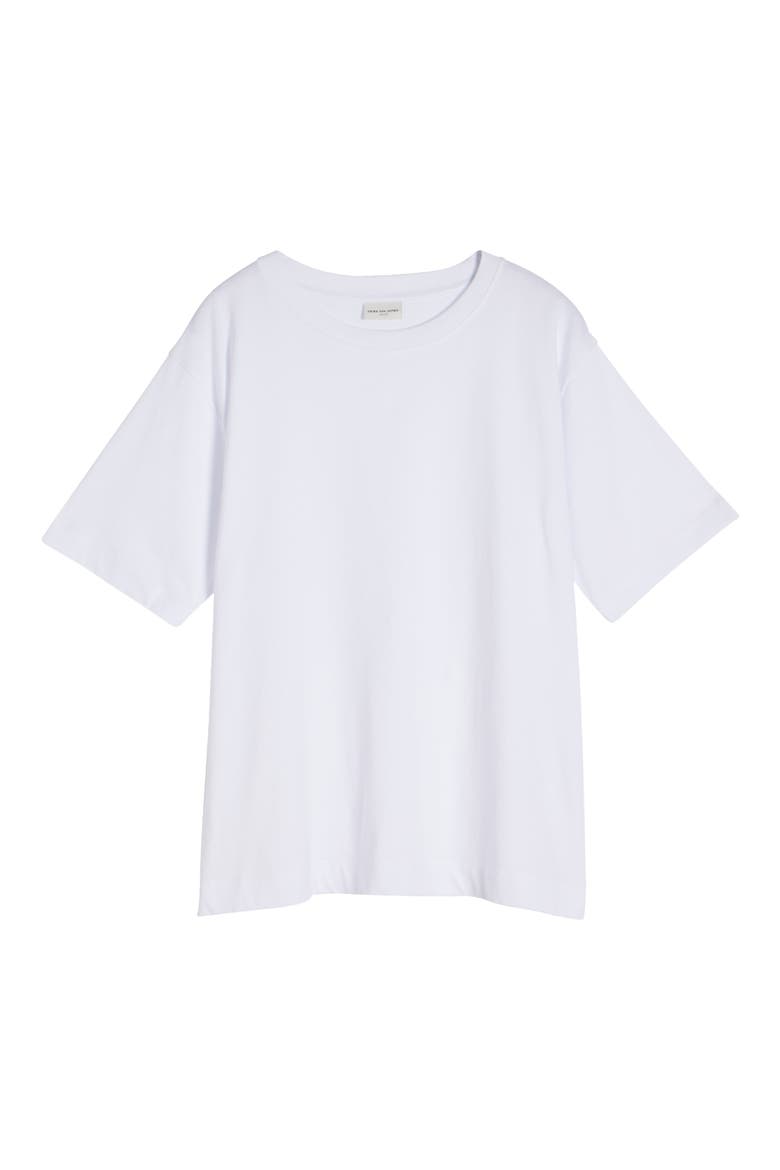 Heydu Cotton T-Shirt, Alternate, color, WHITE