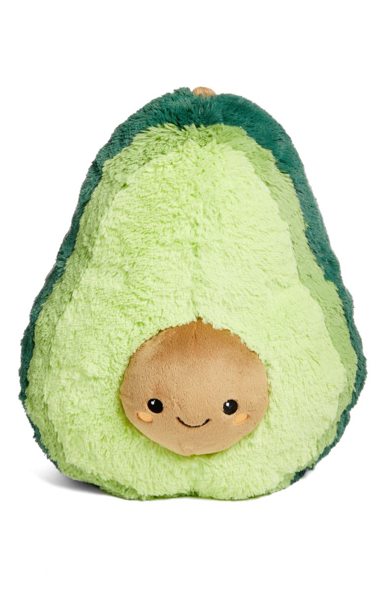 Squishable Avocado Stuffed Toy, Main, color,
