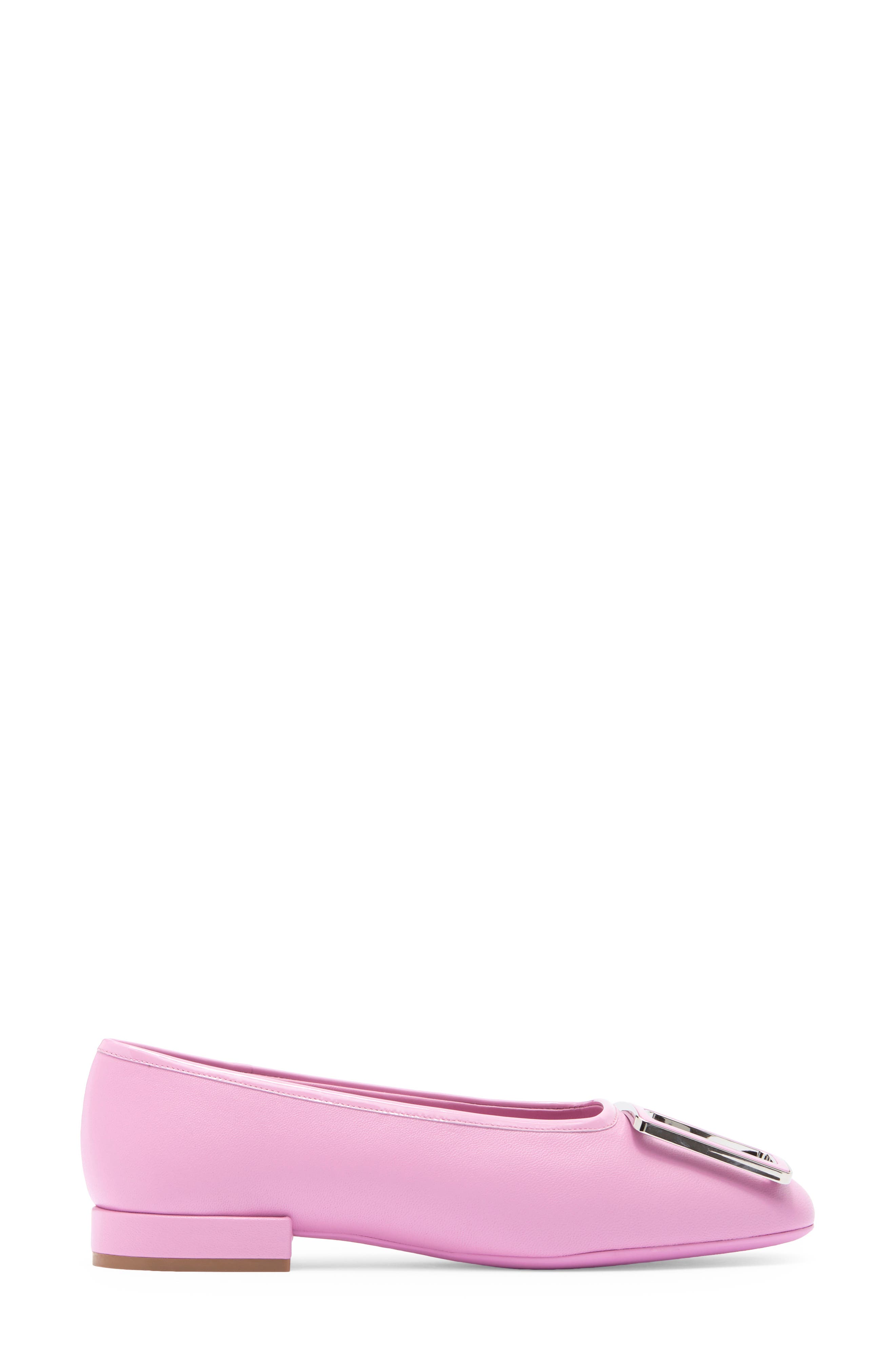 FERRAGAMO Myrna Leather Ballet Flat, Alternate, color, 