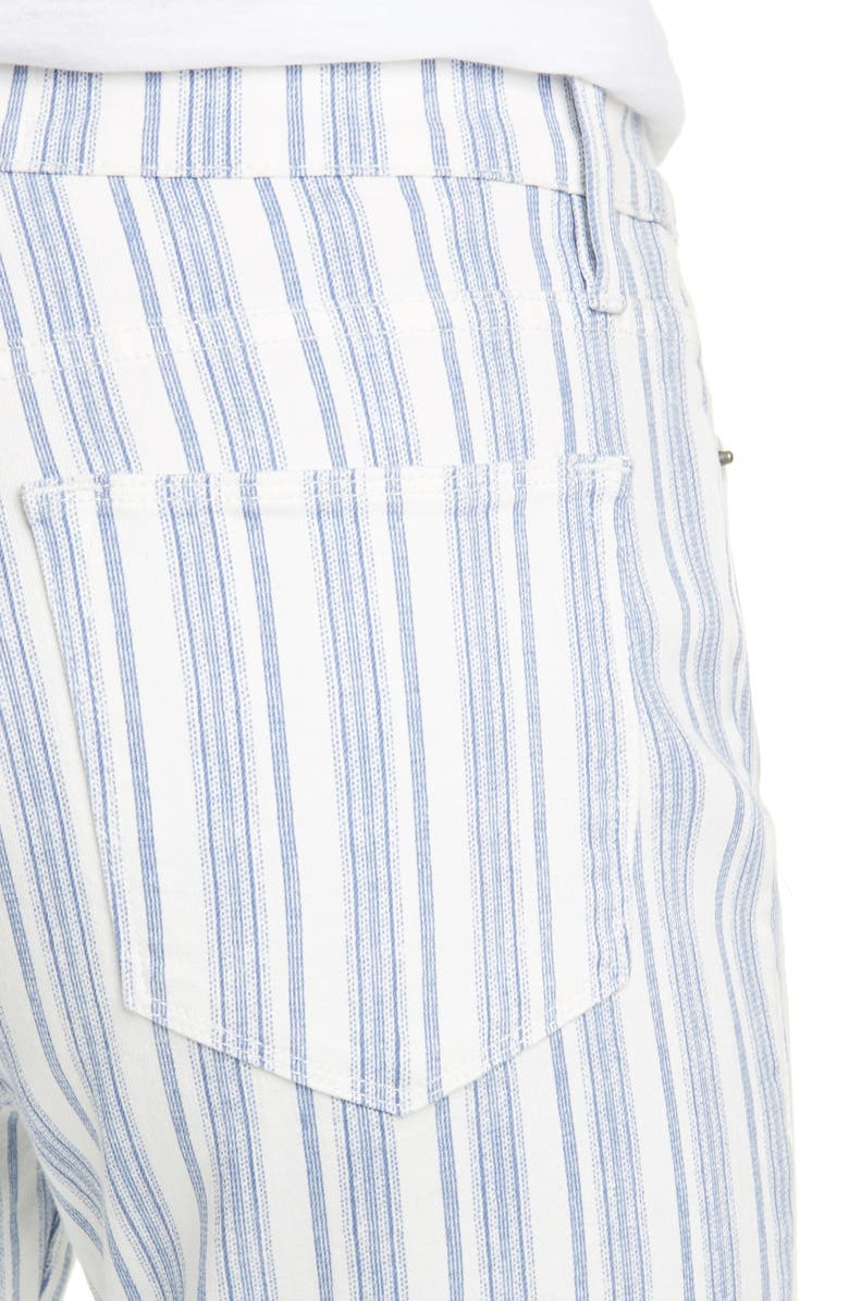 FRAME Le High Flare Surfer Stripe High Waist Jeans, Alternate, color, 