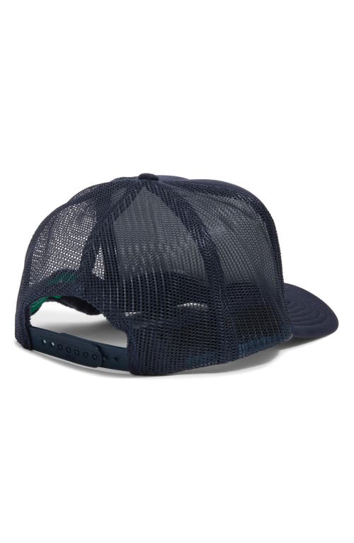 Friday Feelin ' Beach Patch Trucker Hat In Navy