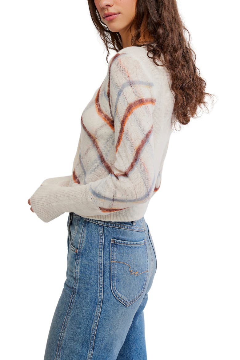 Highland Mist Cardigan, Alternate, color, SUGAR MIST COMBO