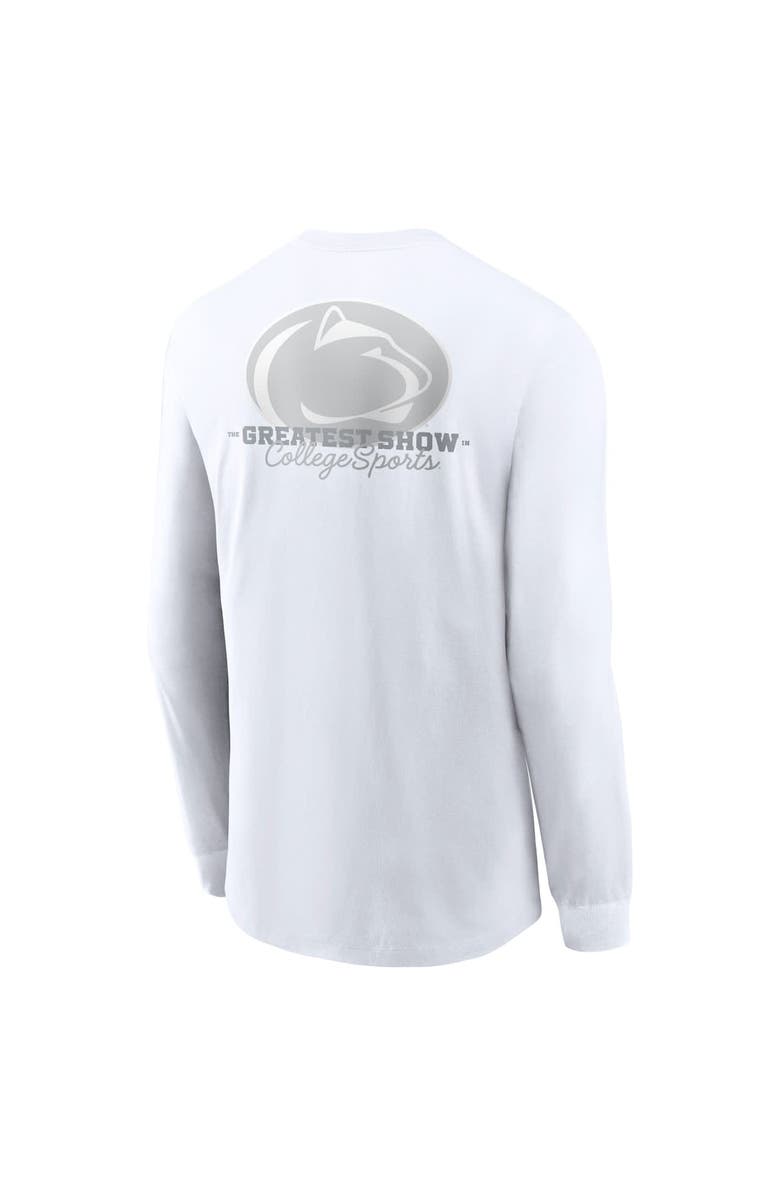 Nike Men's Nike White Penn State Nittany Lions 2025 White Out Long Sleeve T-Shirt, Alternate, color, 