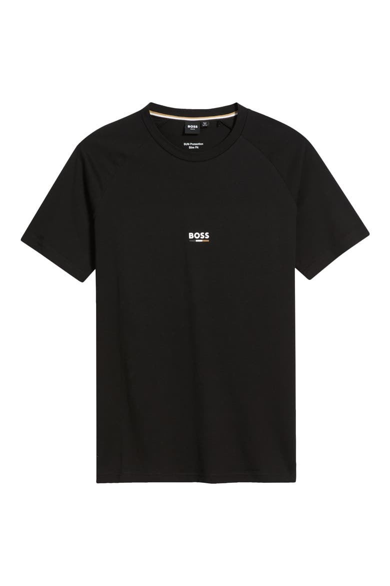 Slim Fit Logo Graphic T-Shirt, Main, color, BLACK