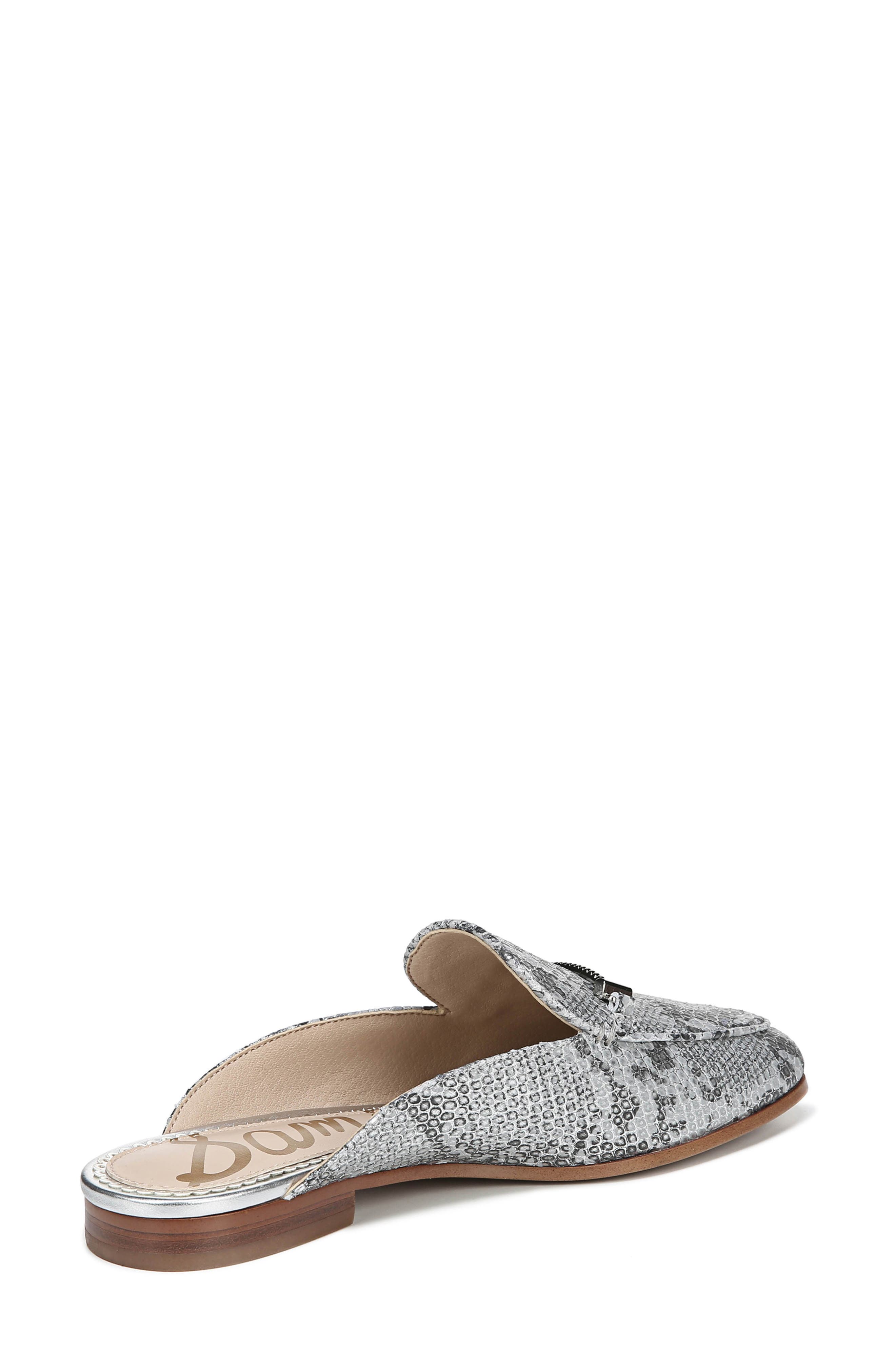 Laurna Mule - Wide Width Available, Alternate, color, SILVER SNAKE PRINT LEATHER