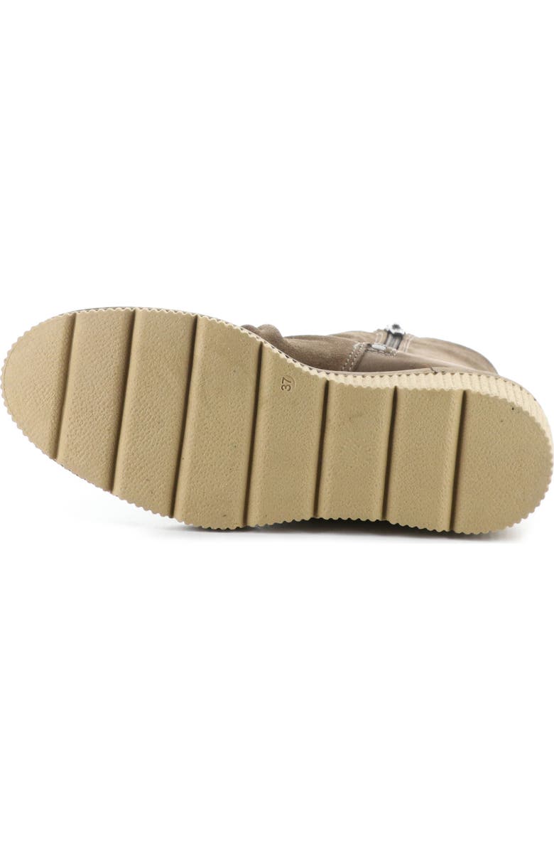 Bos. & Co. Alina Waterproof Platform Wedge Bootie, Alternate, color, Taupe