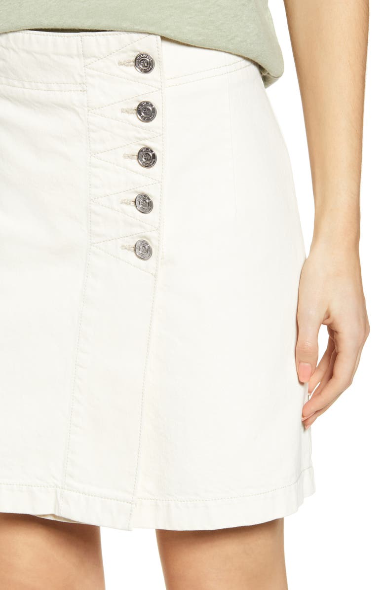 Current/Elliott The Love Denim Miniskirt, Alternate, color, 